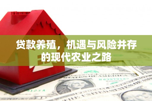 凤山贷款养殖，机遇与风险并存的现代农业之路
