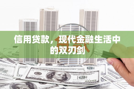 凤山信用贷款，现代金融生活中的双刃剑