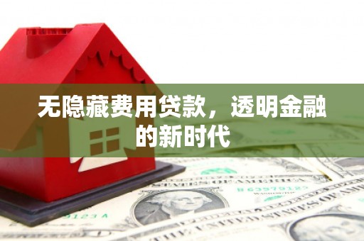 凤山无隐藏费用贷款，透明金融的新时代