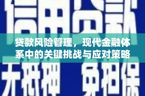 凤山贷款风险管理，现代金融体系中的关键挑战与应对策略