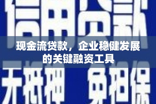 凤山现金流贷款，企业稳健发展的关键融资工具
