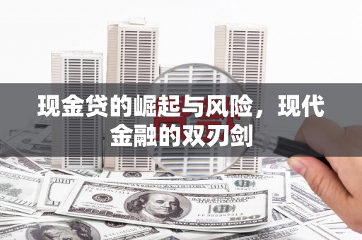 凤山现金贷的崛起与风险，现代金融的双刃剑