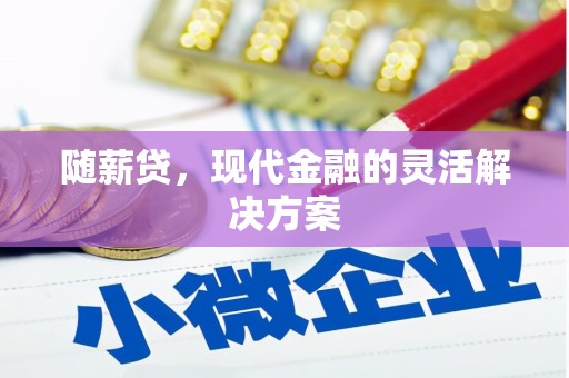 凤山随薪贷，现代金融的灵活解决方案