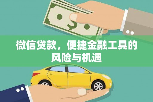凤山微信贷款，便捷金融工具的风险与机遇