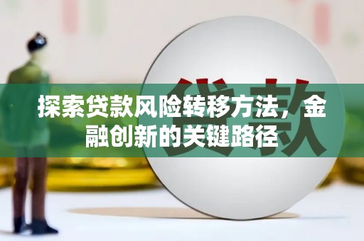 凤山探索贷款风险转移方法，金融创新的关键路径