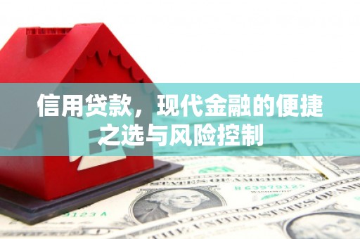 凤山信用贷款，现代金融的便捷之选与风险控制