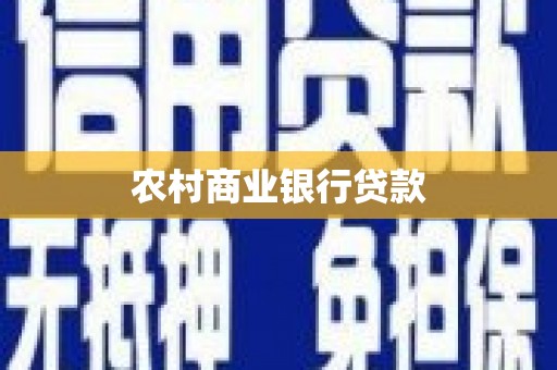 凤山农村商业银行贷款