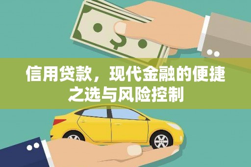 凤山信用贷款，现代金融的便捷之选与风险控制