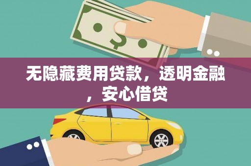 凤山无隐藏费用贷款，透明金融，安心借贷