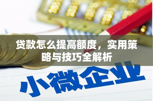 凤山贷款怎么提高额度，实用策略与技巧全解析