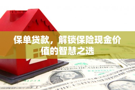 凤山保单贷款，解锁保险现金价值的智慧之选