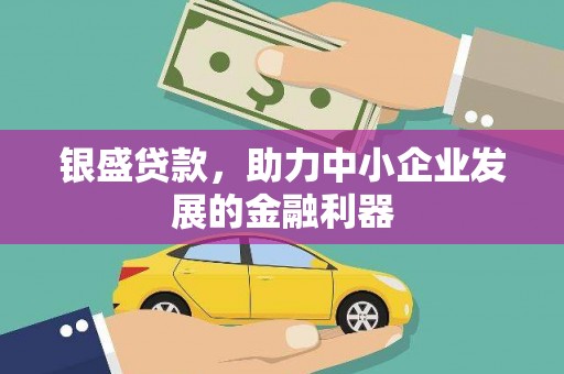 凤山银盛贷款，助力中小企业发展的金融利器
