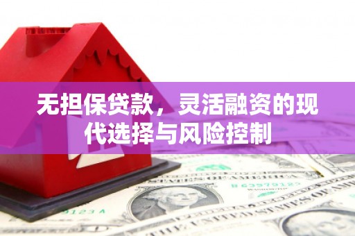 凤山无担保贷款，灵活融资的现代选择与风险控制