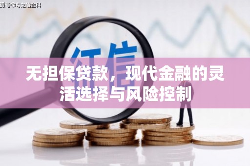 凤山无担保贷款，现代金融的灵活选择与风险控制