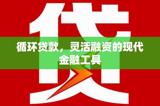 凤山循环贷款，灵活融资的现代金融工具