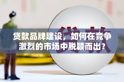 凤山贷款品牌建设，如何在竞争激烈的市场中脱颖而出？
