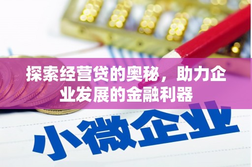 凤山探索经营贷的奥秘，助力企业发展的金融利器