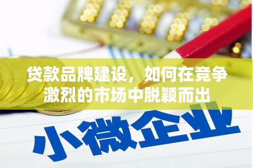 凤山贷款品牌建设，如何在竞争激烈的市场中脱颖而出