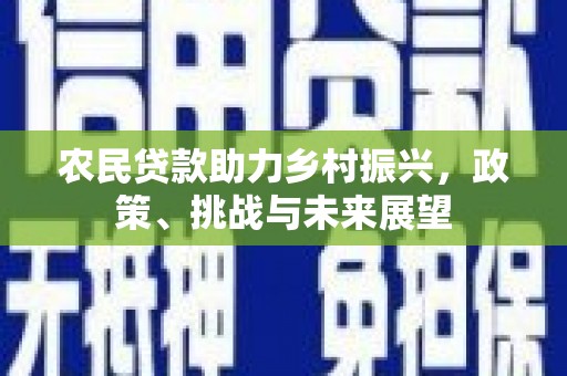 凤山农民贷款助力乡村振兴，政策、挑战与未来展望