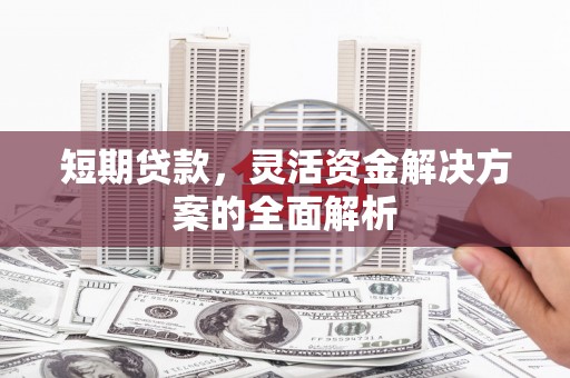 凤山短期贷款，灵活资金解决方案的全面解析