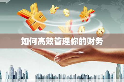 凤山如何高效管理你的财务
