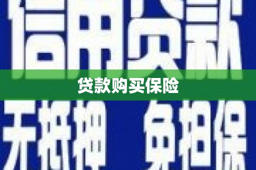 凤山贷款购买保险