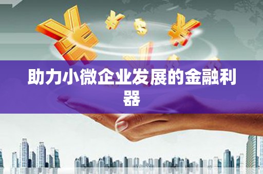 凤山助力小微企业发展的金融利器